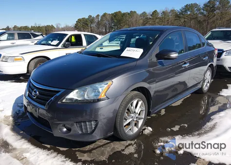 2015 Nissan Sentra Sr from USA, damaged, VIN 3N1AB7AP3FY318800